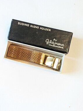 1950s Vintage Sliding Glove Holder by Glamour Unlimited